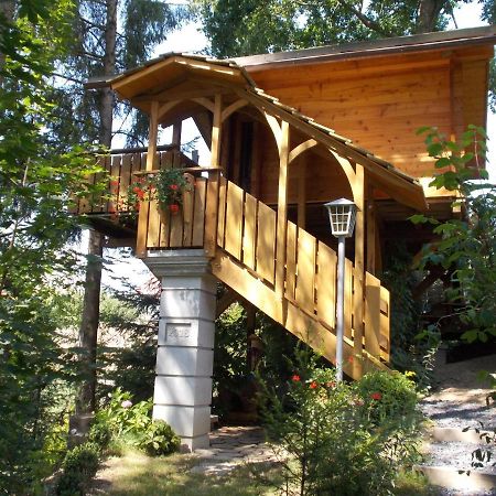Baumhaus Wolfshoehle Fischach 外观 照片