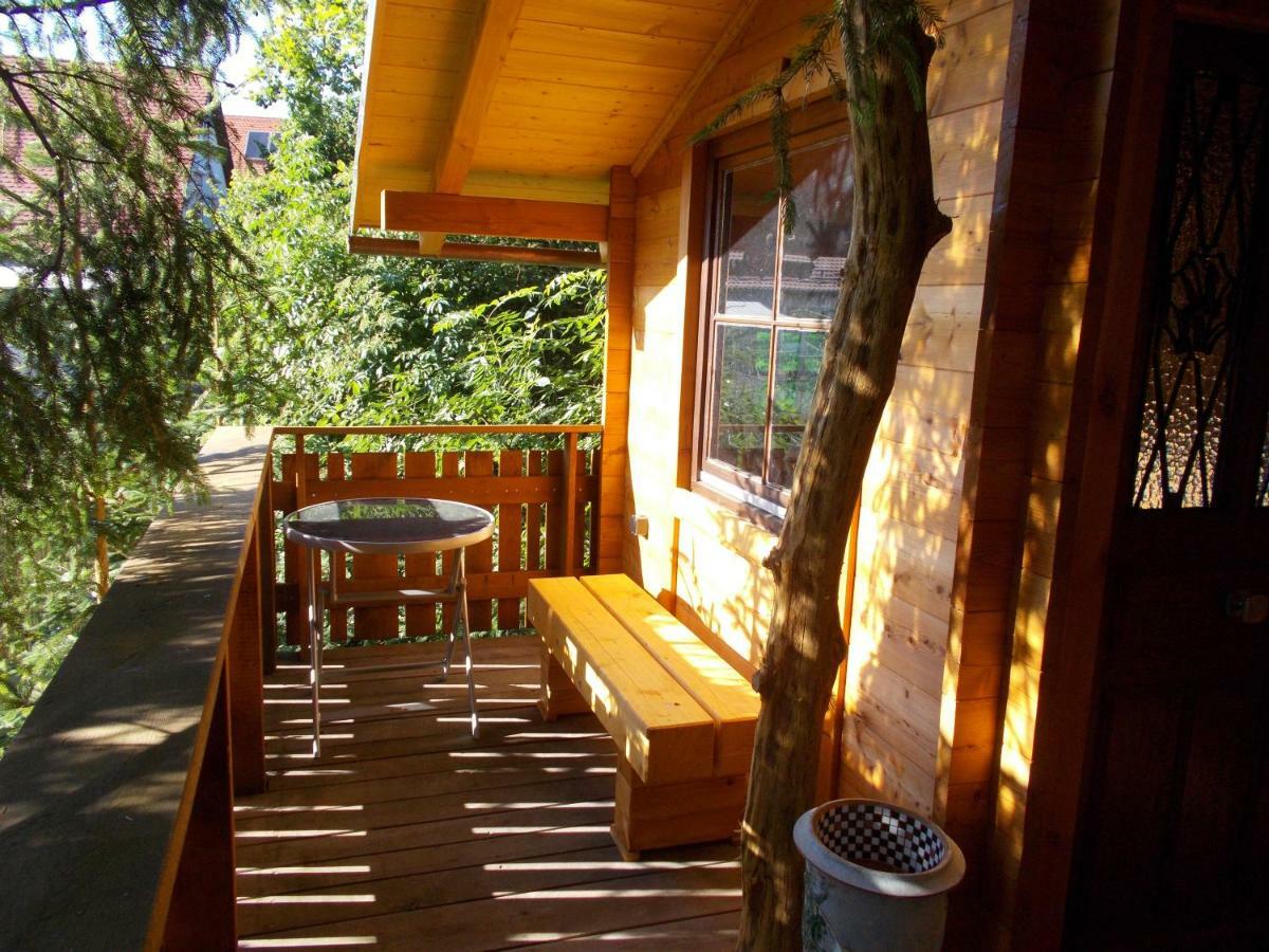 Baumhaus Wolfshoehle Fischach 外观 照片